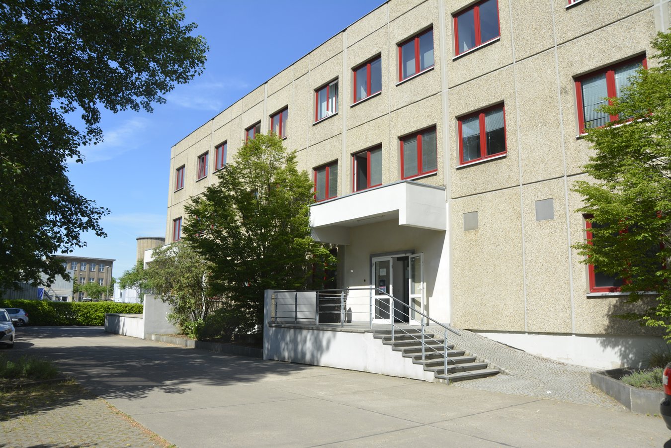 Fassade Schulungsort Louis Bleriot Straße