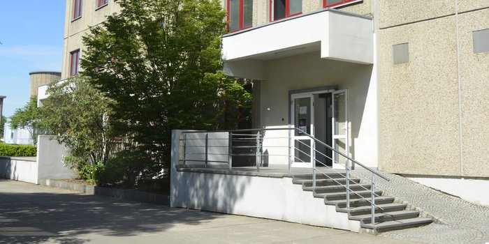 Fassade Schulungsort Louis Bleriot Straße