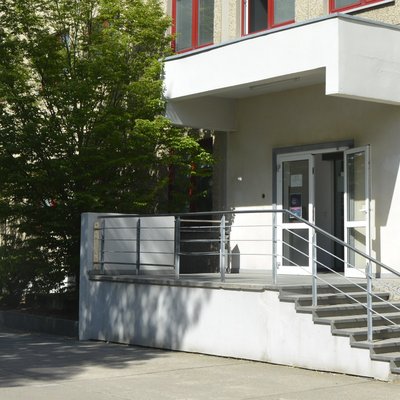 Fassade Schulungsort Louis Bleriot Straße