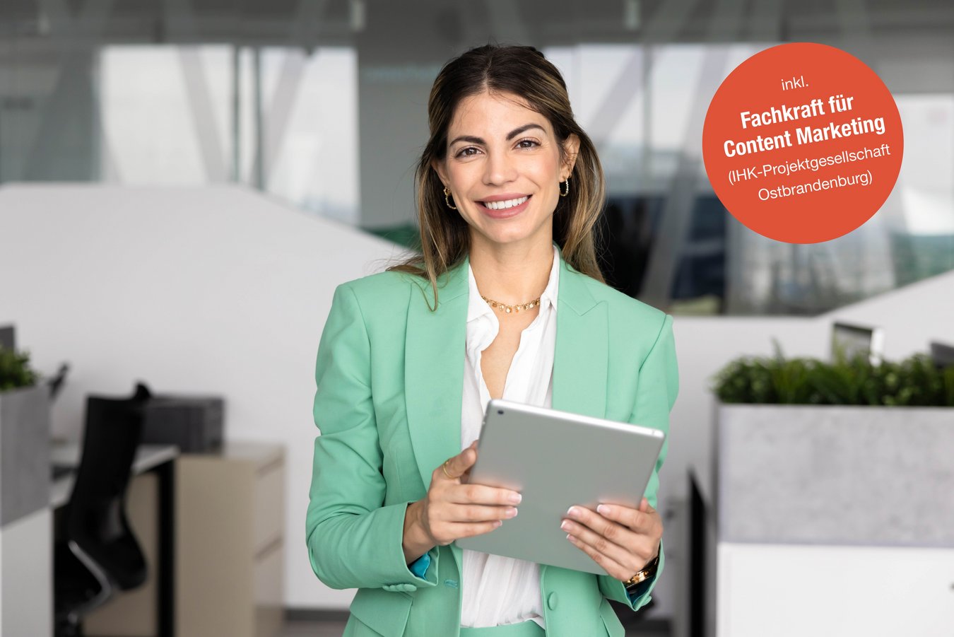 Medien-Berufe beinhalten zusätzlich ein Fachkraftzertifikat Content Marketing