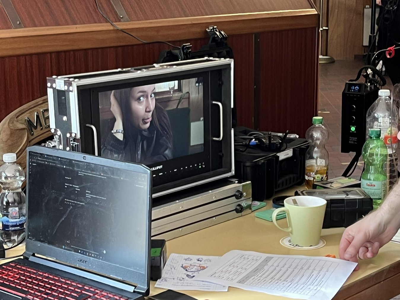 Behind the scence Bild und Ton
