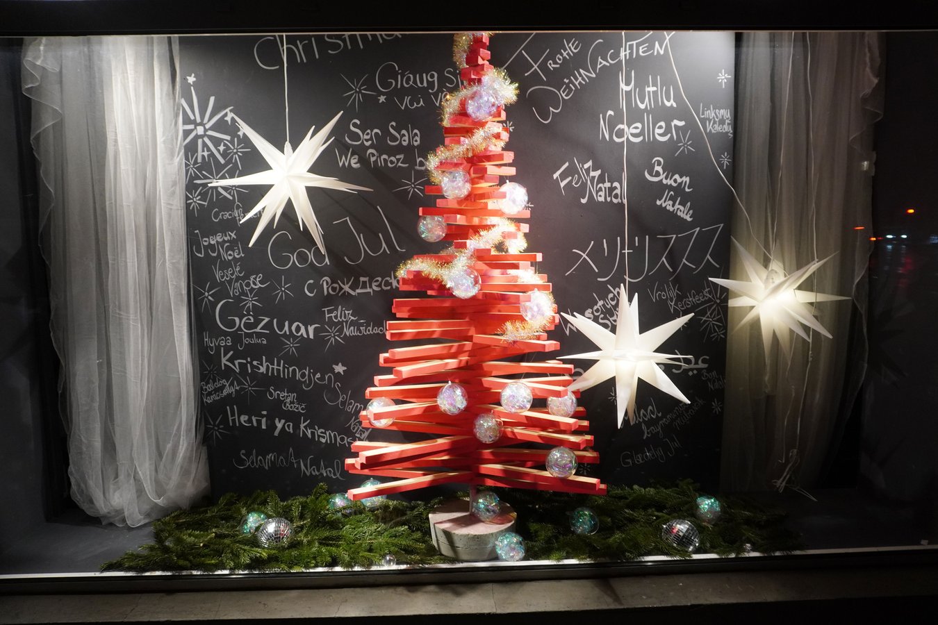 Schaufenster Weihnachten GPB