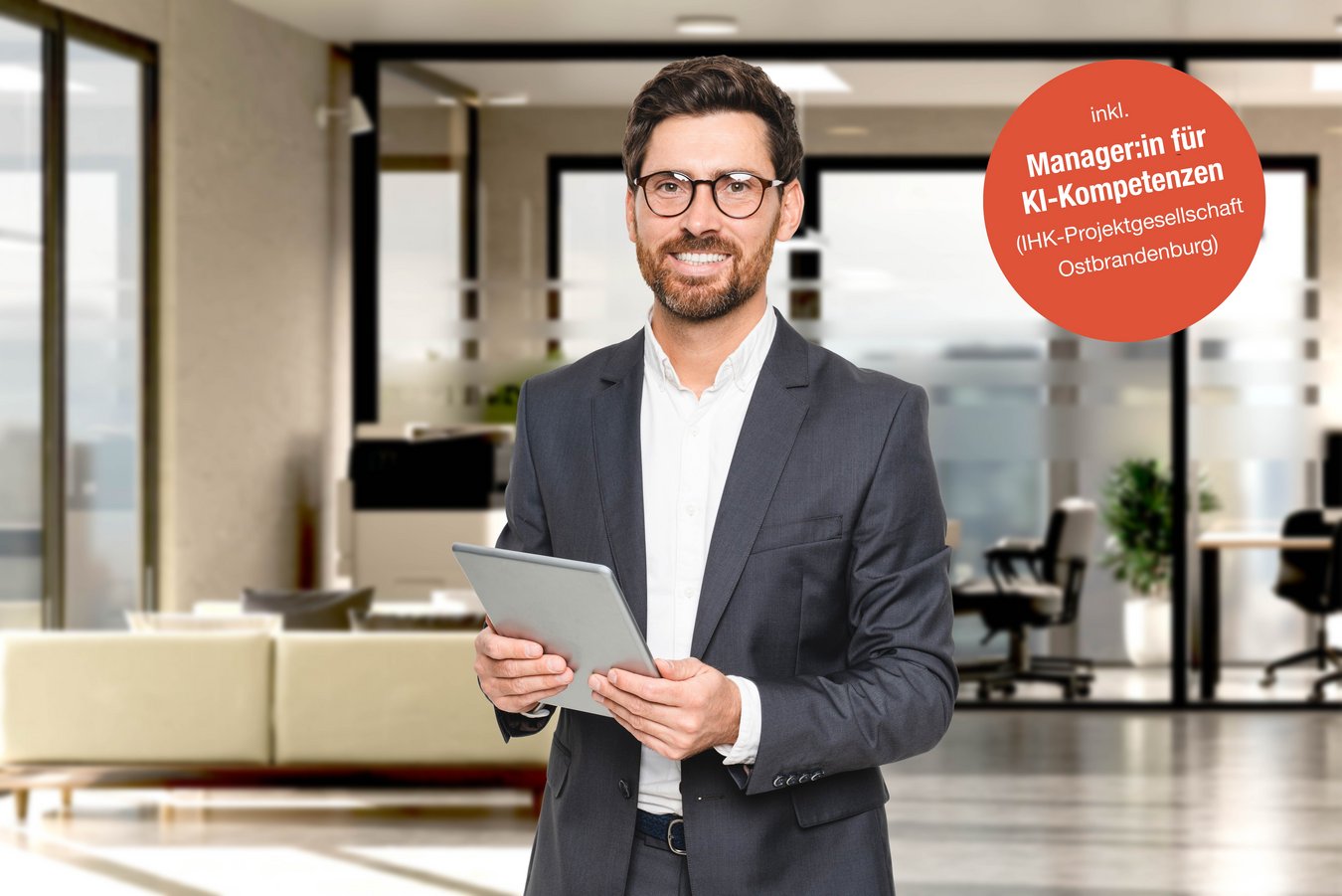 Kaufmännische Berufe erhalten ein Zertifikat Manager für KI-Kompetenzen