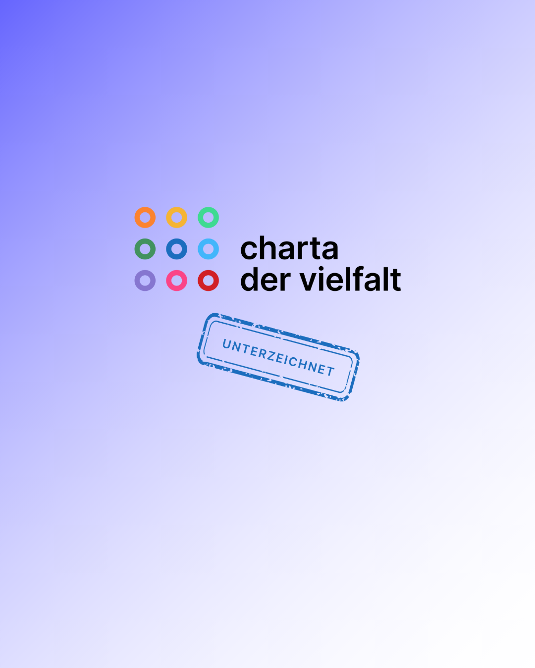 Logo Charta der Vielfalt