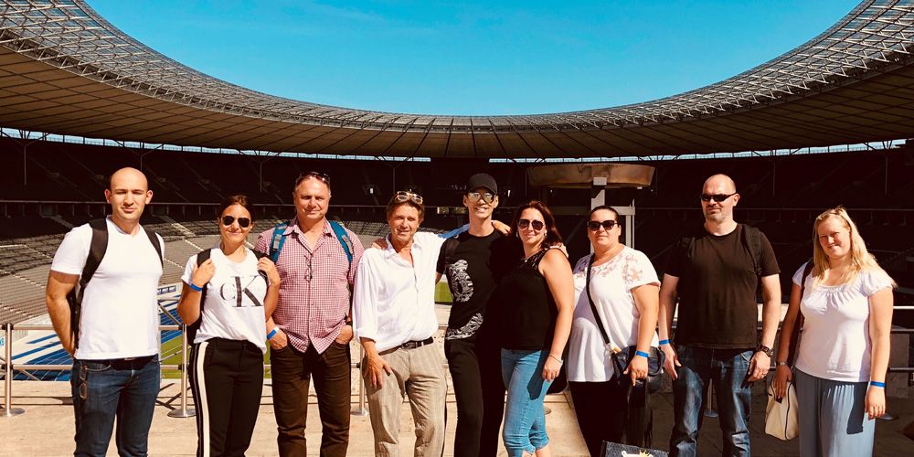 Veranstaltungskaufleute GPB Olympiastadion Besuch