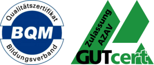 BQM GutCert AZAV zertifiziert